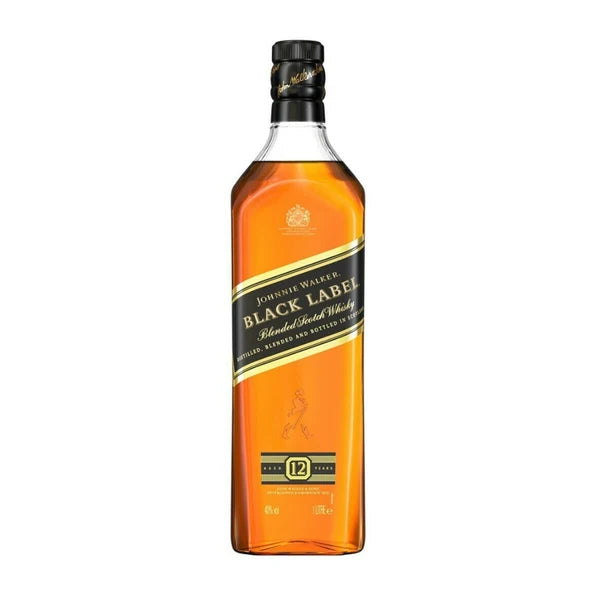 JOHNNIE WALKER BLACK LABEL 12 YEARS 1.125 L