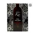 CHATEAU KA FREE WINE GLASS WITH 2 SOURCE DE ROUGE BOTTLES