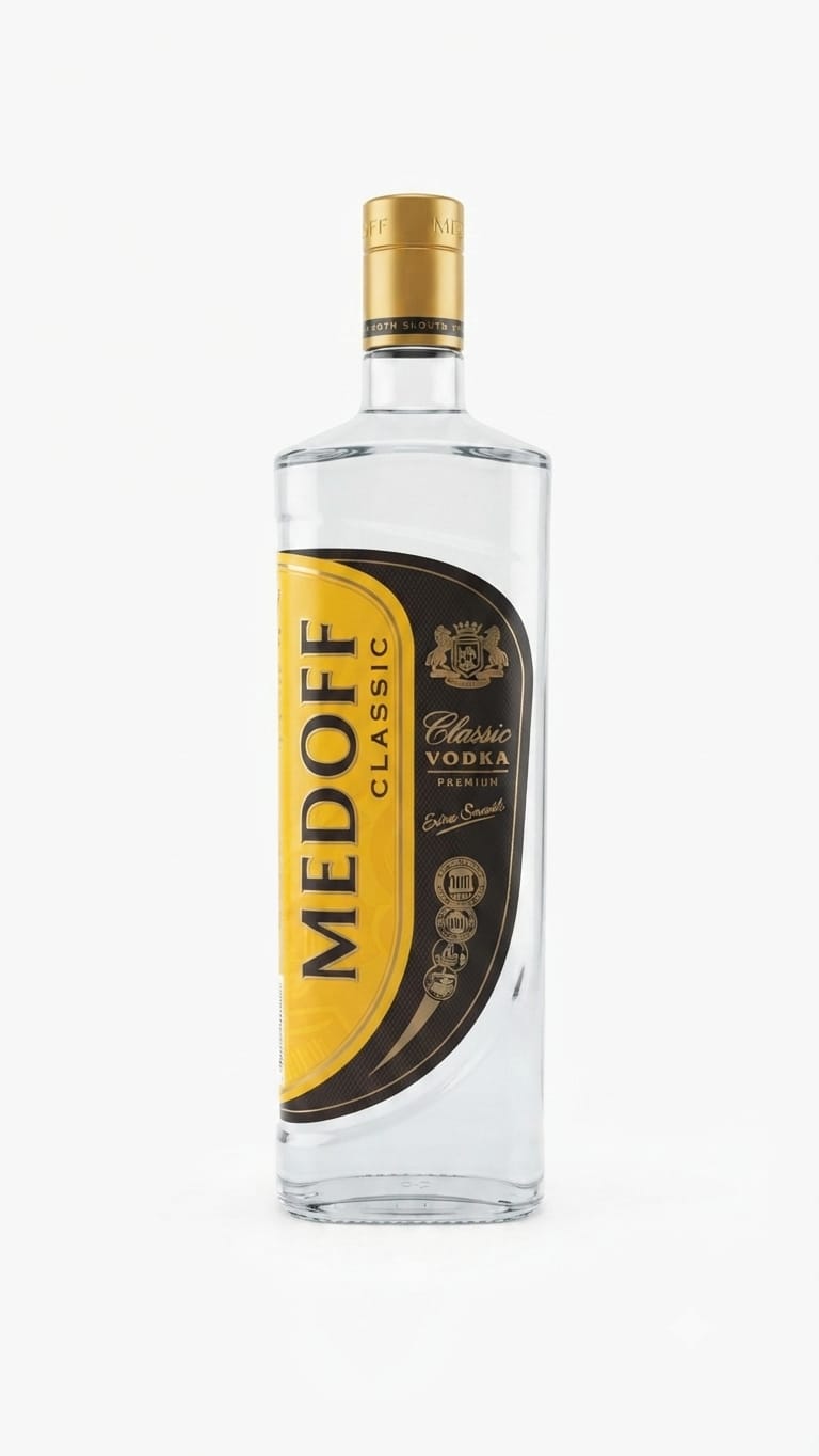 MEDOFF CLASSIC VODKA 1L