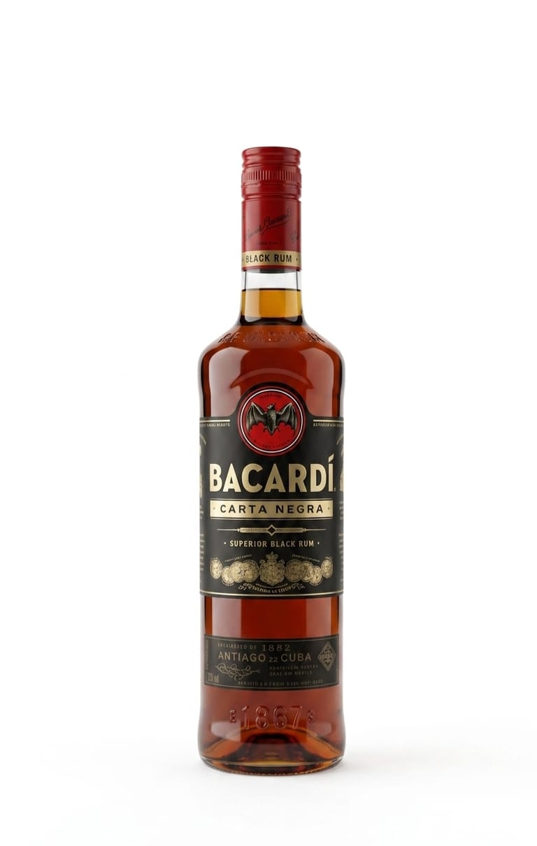 BACARDI CARTA NEGRA RUM 700ML
