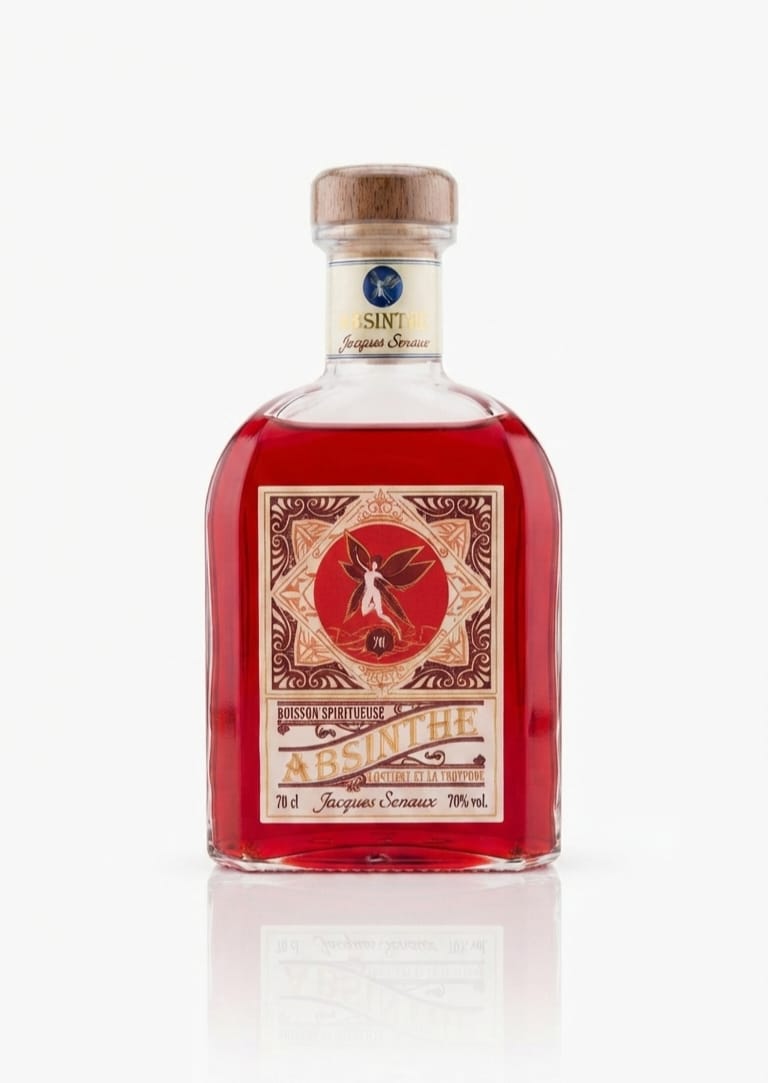 JACQUES SENAUX RED ABSINTHE 700ML