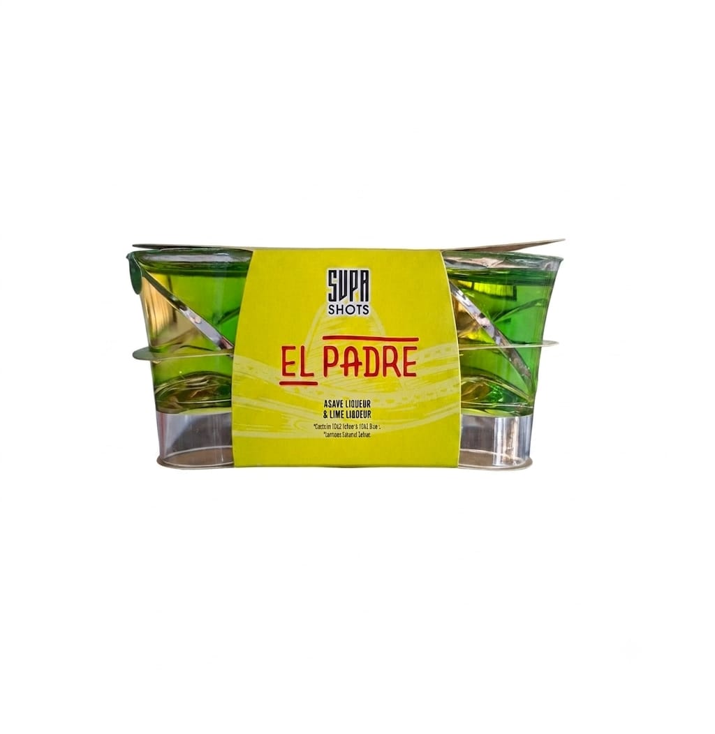 SUPA SHOTS EL PADRE 3 SHOTS × 30ML
