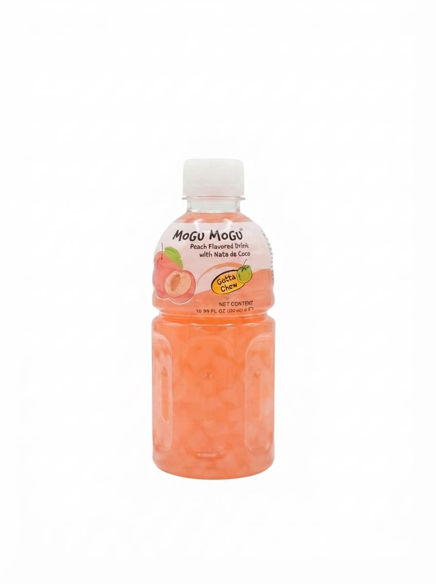MOGU MOGU PEACH  FLAVORED DRINK 320ML