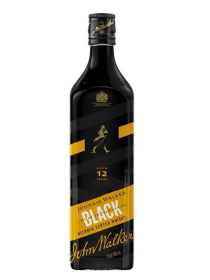 JOHNNIE WALKER BLACK LABEL 12 YEARS