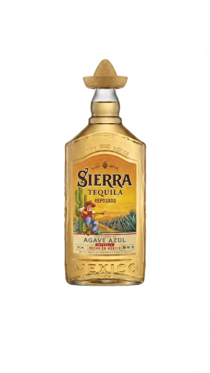 SIERRA TEQUILA AGAVA AZUL 700ML