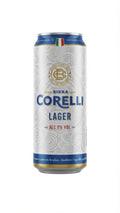 CORELLI BEER LAGER   5% ALC 500ML