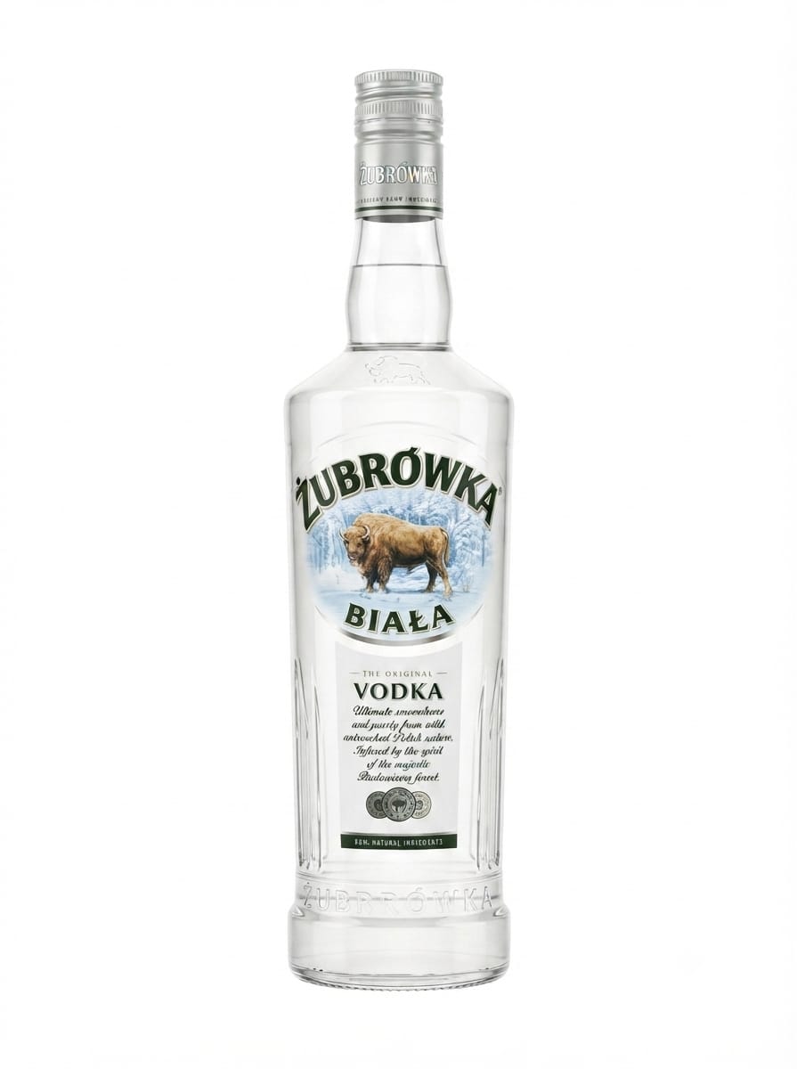 ZUBROWKA BIALA VODKA 1 L