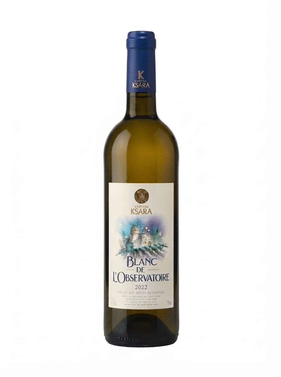 CHATEAU KSARA 2022 BLANC DE LOBSERVATOIRE  750ML