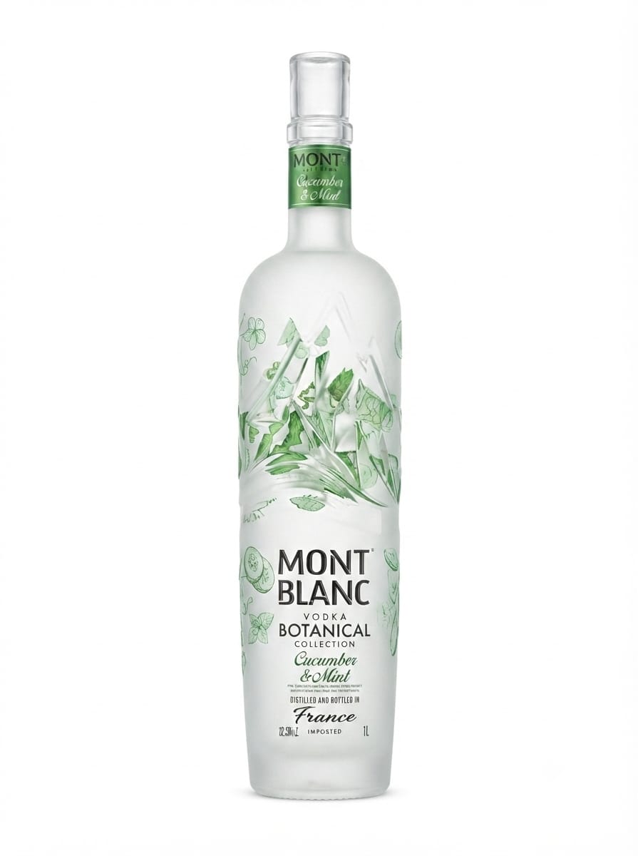 MONT BLANC CUCUMBER & MINT  VODKA 700ML