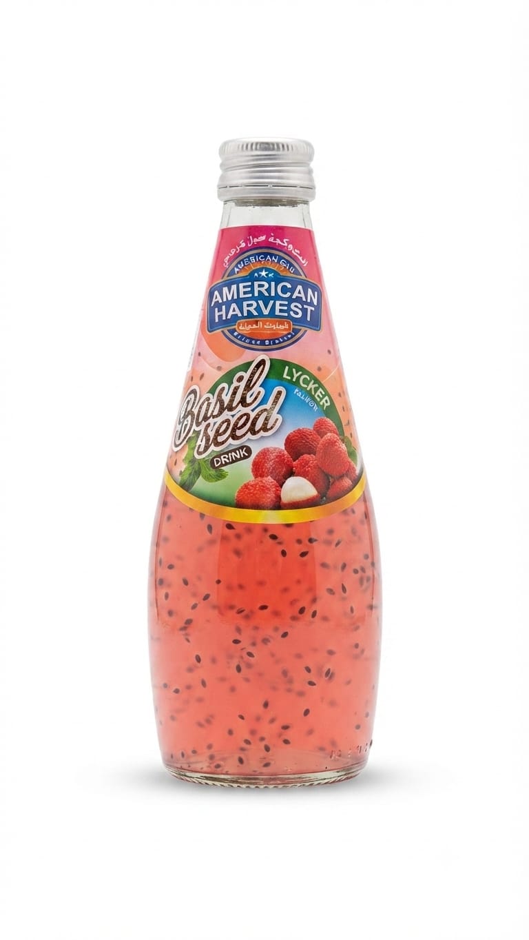 AMERICAN HARVEST LYCHE DRINK 290ML × 24