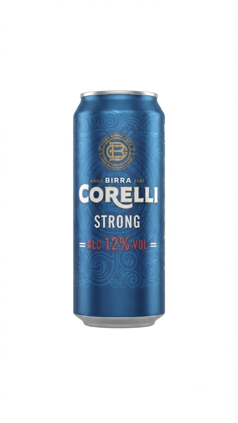 CORELLI BEER STRONG 12%ALC 500ML