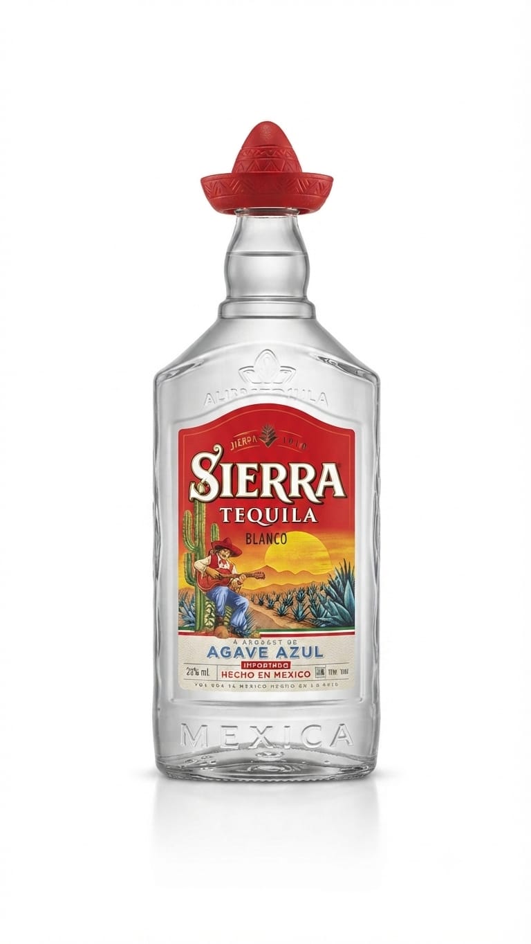 SIERRA TEQUILA BLANK 750ML