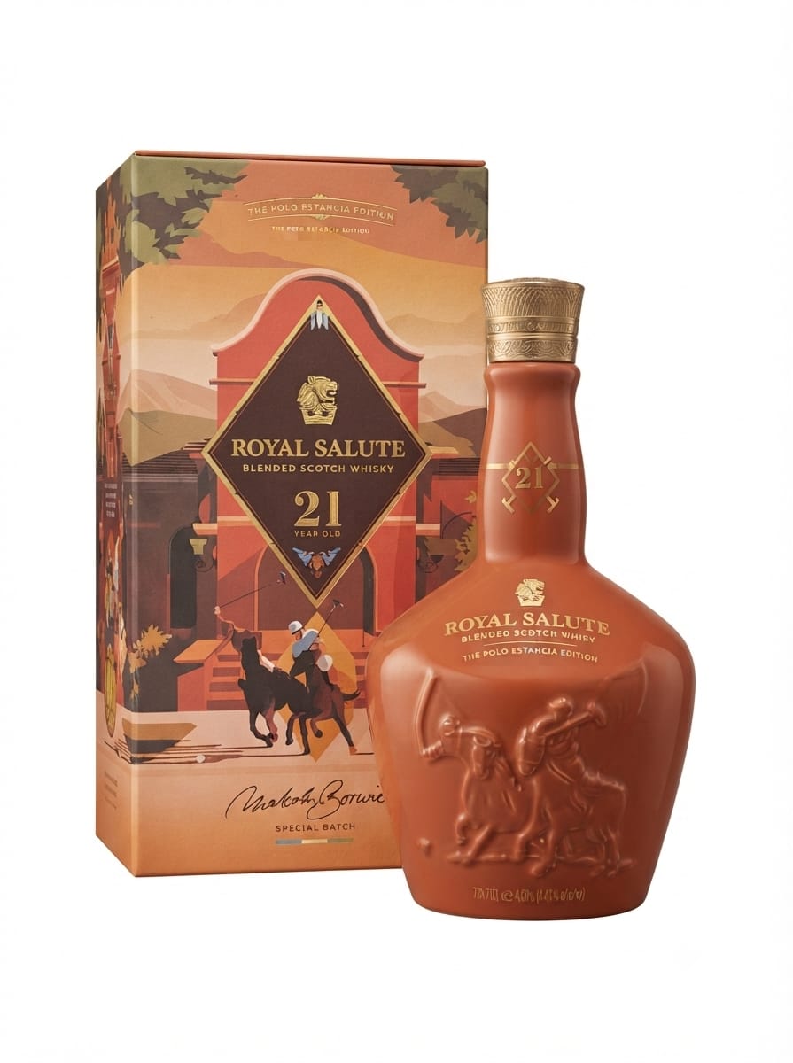CHIVAS REGAL ROYAL SALUTE 21 YEARS POLO ESTANCIA EDITION 700ML