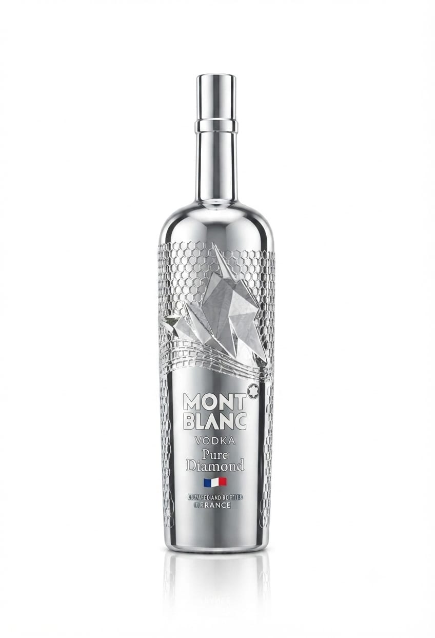 MONT BLANC PUR DIAMOND VODKA  1 L