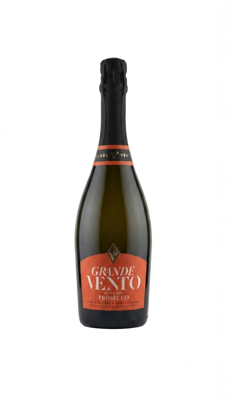 GRANDE VENTO EXTRA DRY PROSECCO CHAMPAGNE 750ML