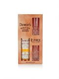 DEWAR`S WHITE LABEL DOUBLE AGED 750ML +2 GLASSES