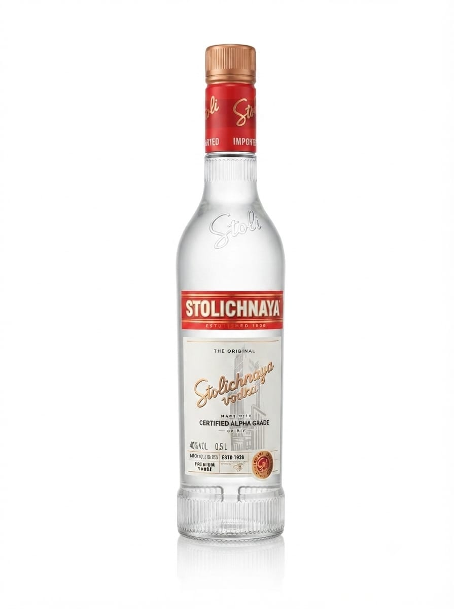 STOLICHNAYA VODKA 500ML