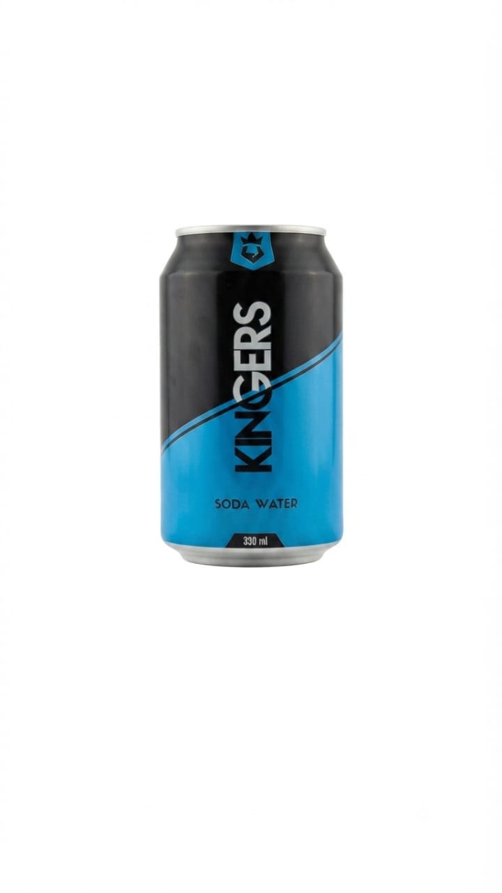 KINGERS SODA WATER 330ML