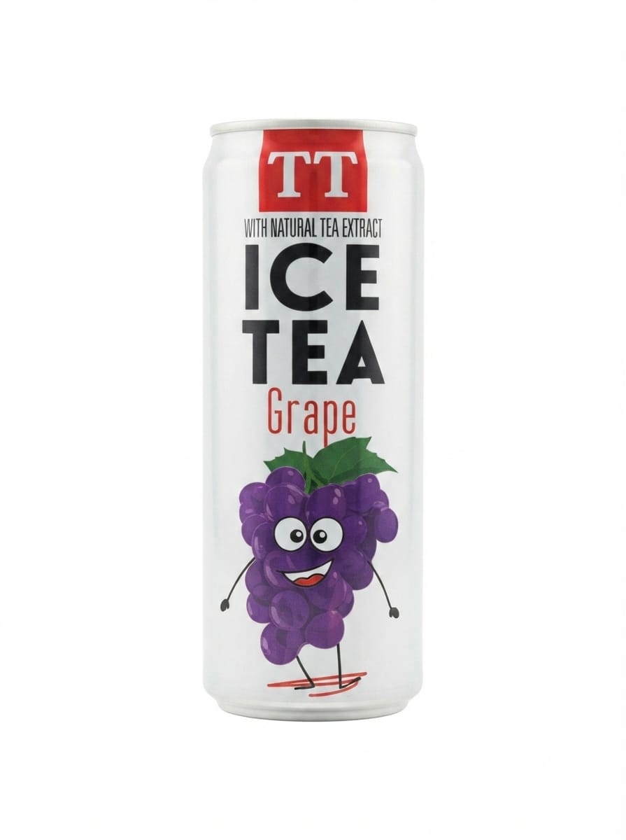 ICE TEA GRAPE 330ML × 12*