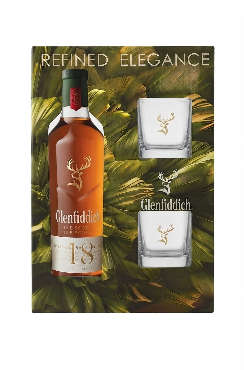 GLENFIDDICH  18 YEARS + 2 CLASSES