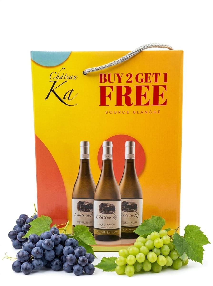 CHATEAU KA BUY 2 GET 1 FREE WHITE WINE