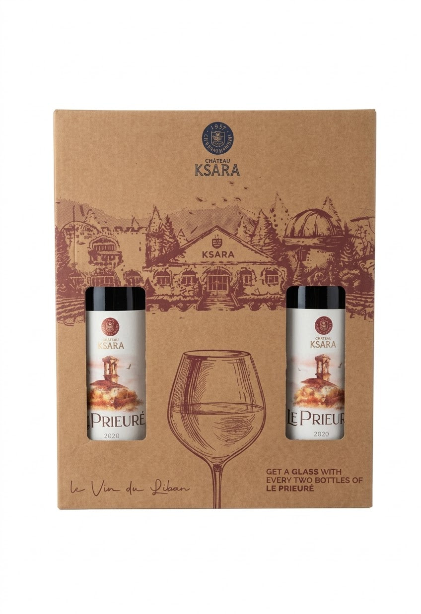 CHATEAU KSARA BUY 2 BOTTLE GET GLASS FREE