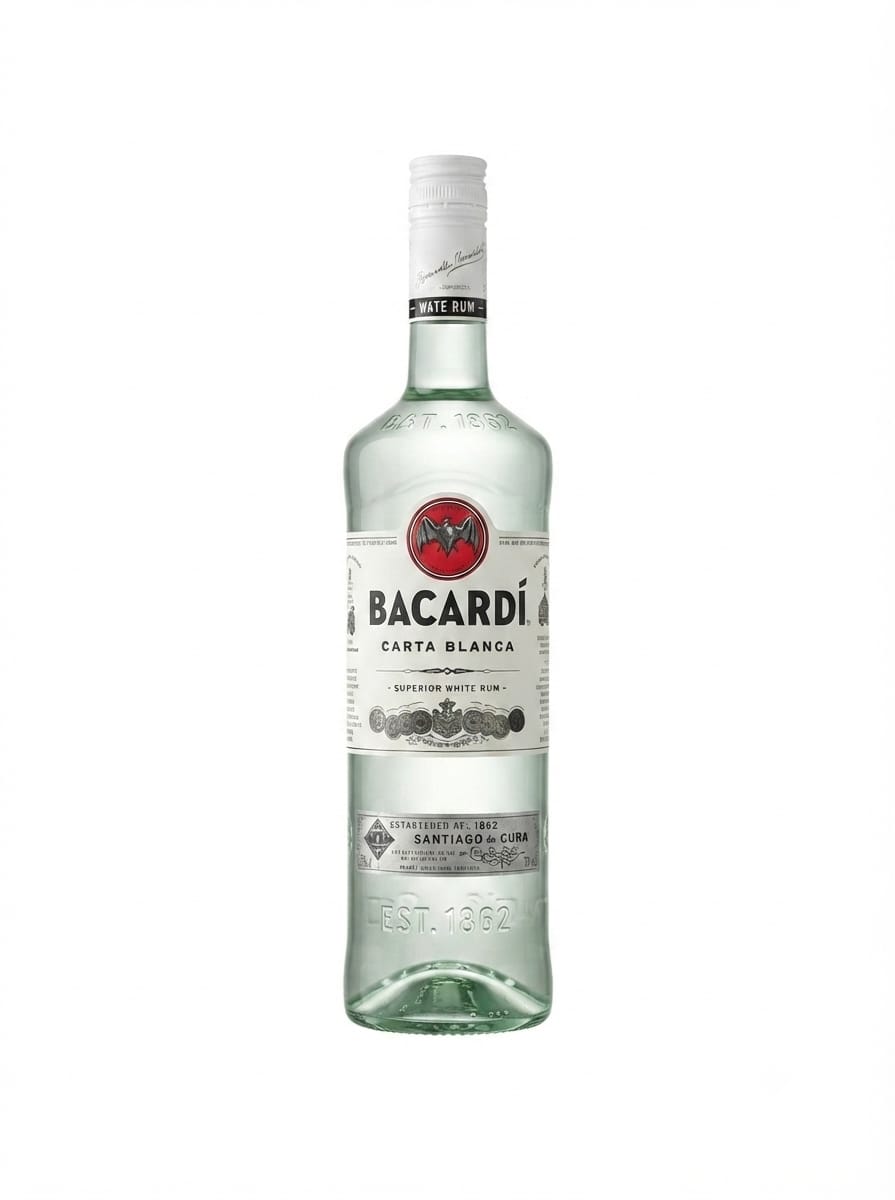 BACARDI CARTA BLANCA RUM 1L