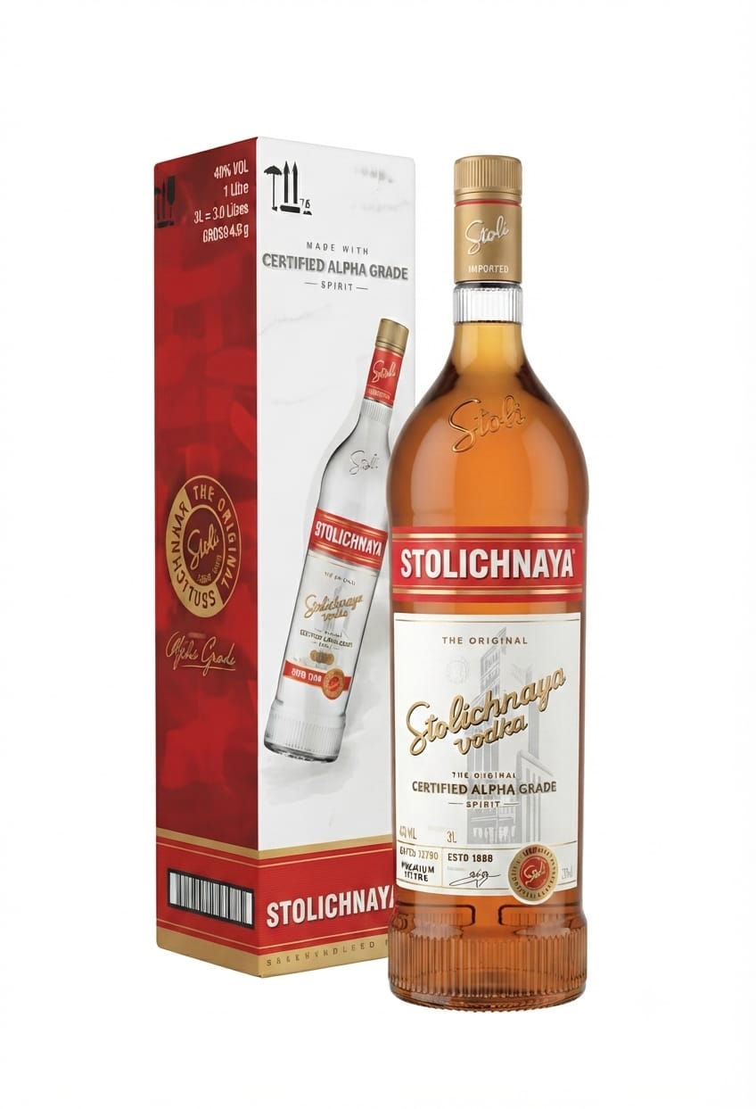 STOLICHNAYA VDKA 3L