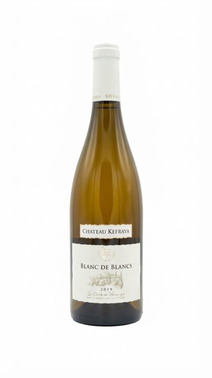 CHATEAU KEFRAYA BLANC DE BLANCS (2019) 700ML