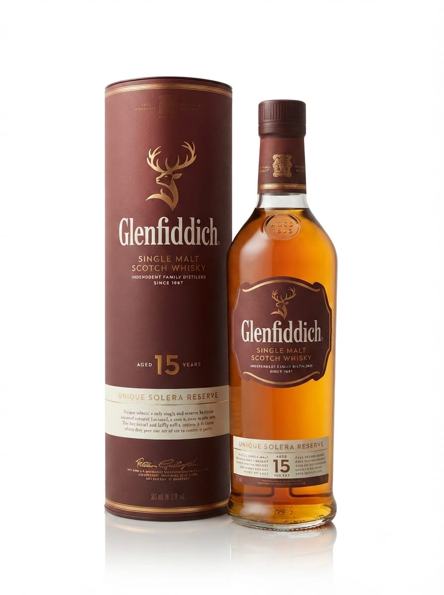 GLENFIDDICH 15 YEAR OLD SOLERA RESERVE 700ML