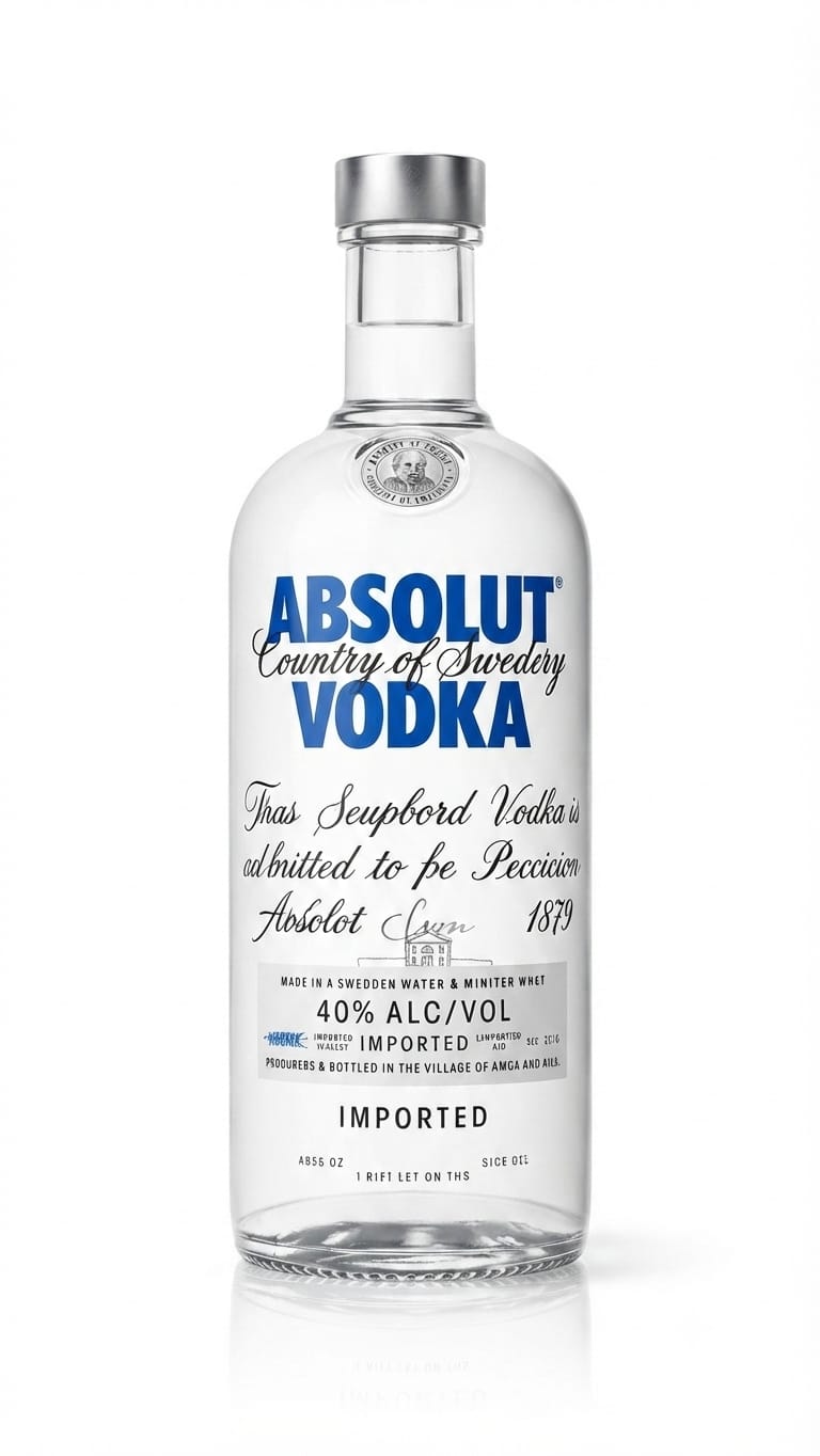 ABSOLUT VODKA 750 ML