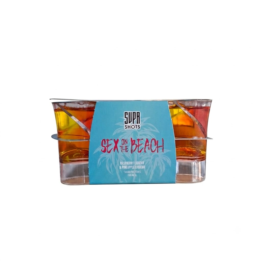 SUPA SHOTS SEX N THE BEACH 3 SHOTS × 30ML