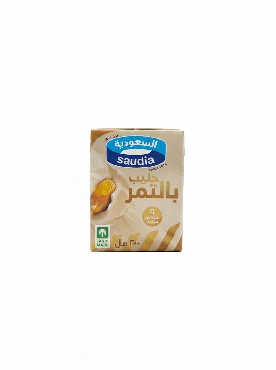 SAUDIA MILK DATE FLAVORED 200ML×18
