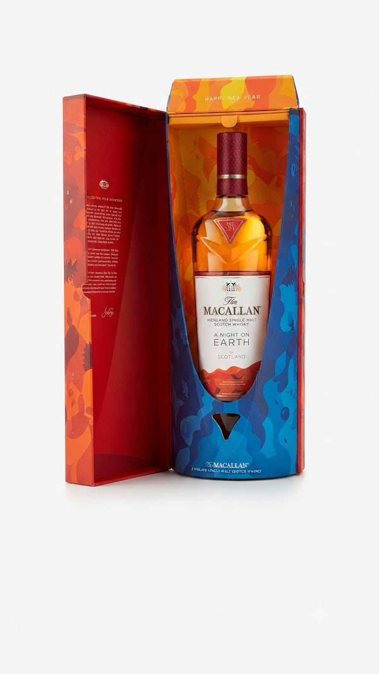 THE MACALLAN A NIGHT ON EARTH IN SCOTLAND 700ML