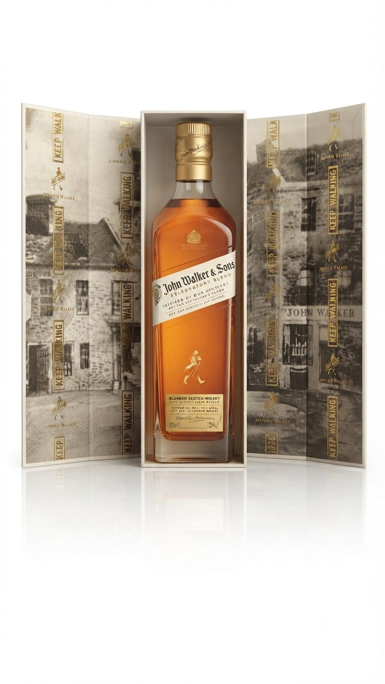 JOHNNE WALKER &SONS  750ML