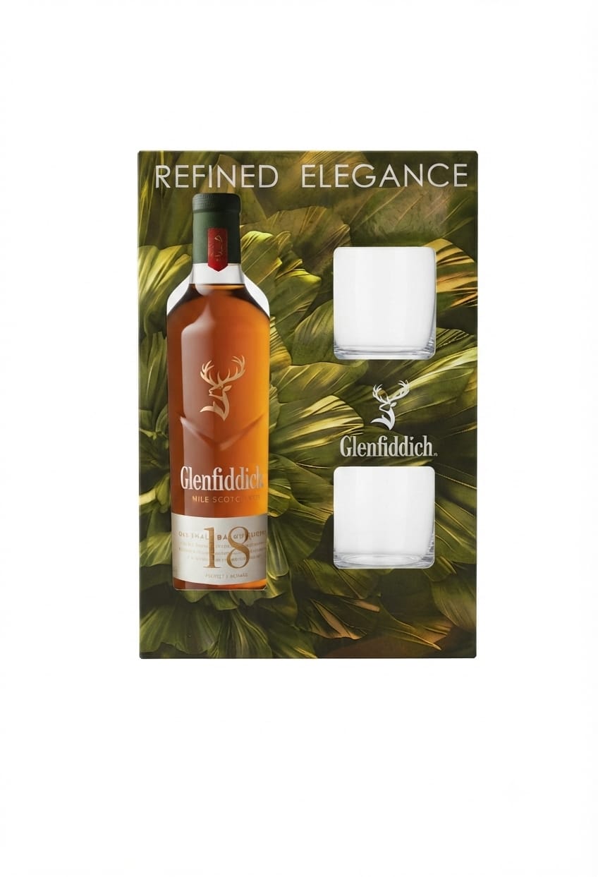 GLENFIDDICH  18 YEARS + 2 CLASSES