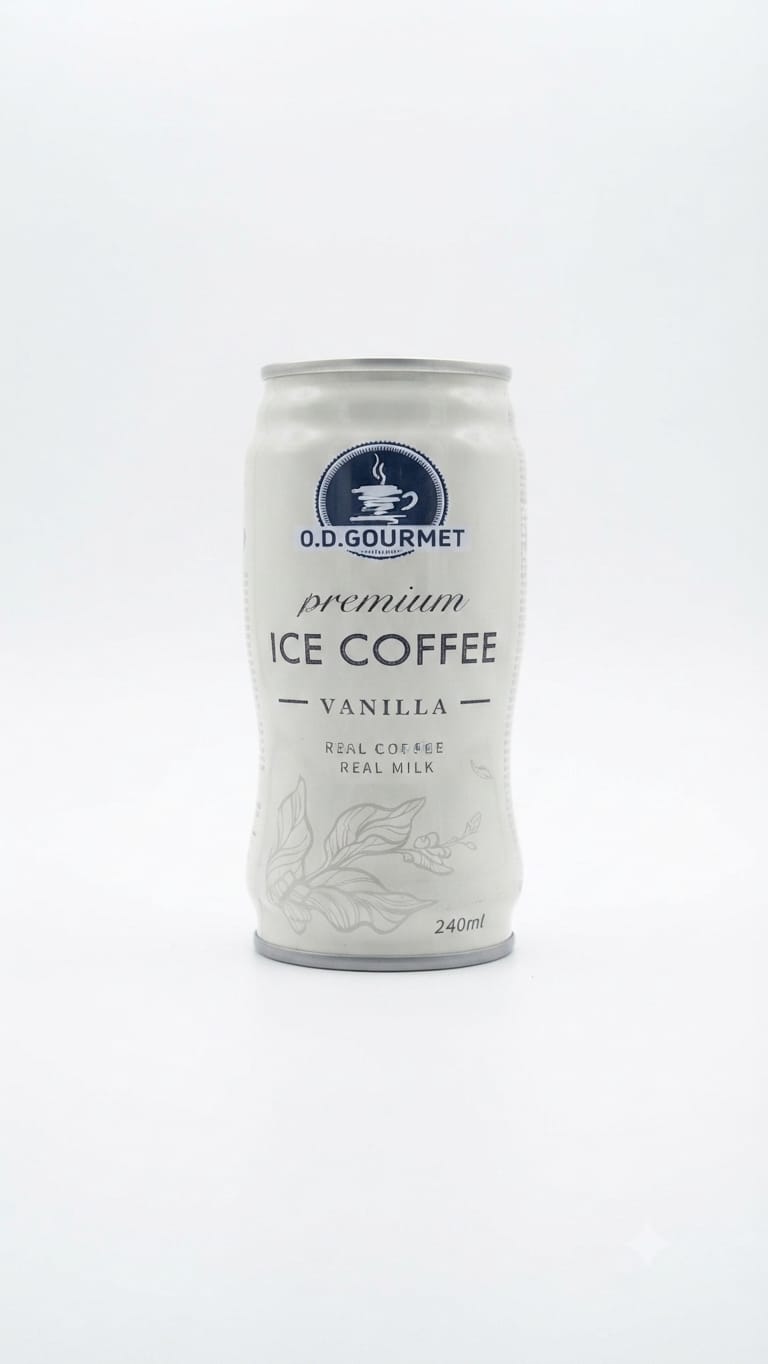 ICE COFFEE O.D GOURMET VANILLA  240ML