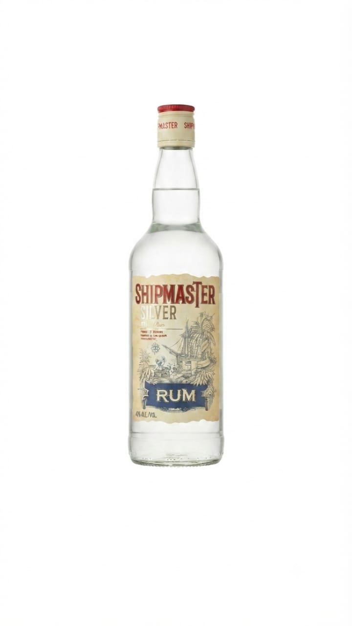 SHIPMASTER SILVER  RUM  750ML