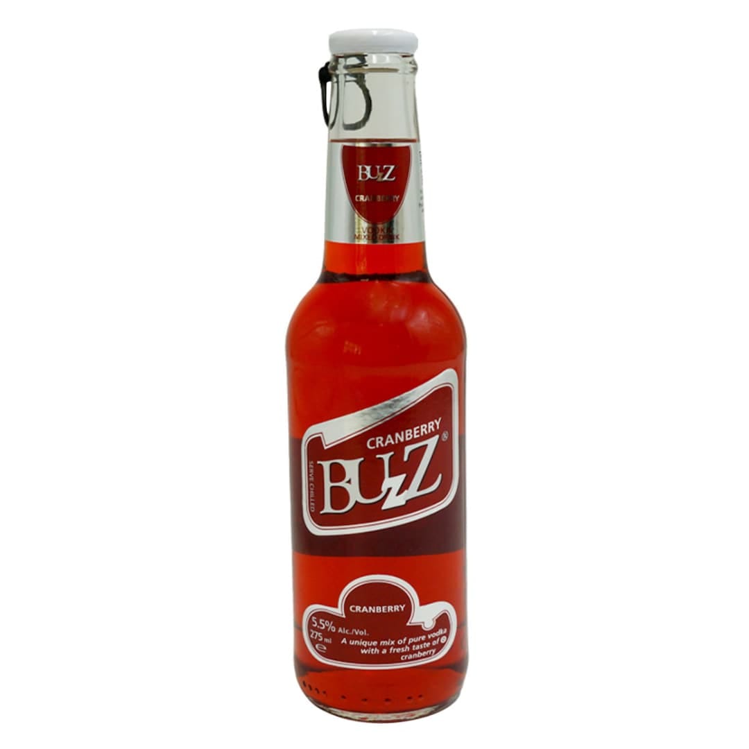 BUZZ  CRANBERRY 5%  275ML
