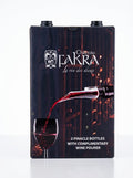 CHATEAU FAKRA +2 PINACLE BOTTLES WITH COMPLIMEMTARY WINE POURER