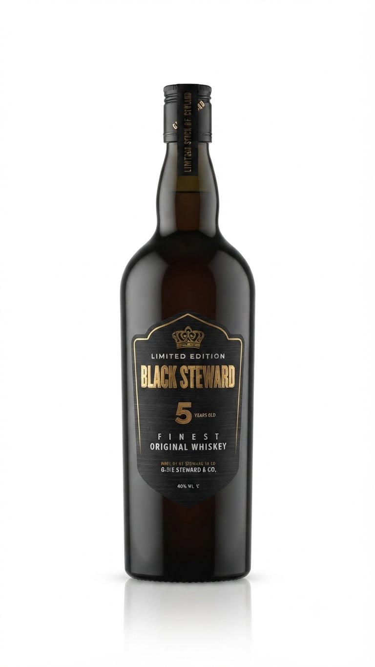 BLACK STWARD 5 YEARS OLD 1L