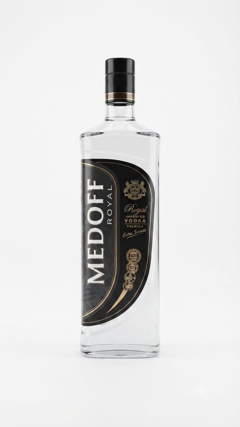 MEDOOF ROYAL VODKA 1L