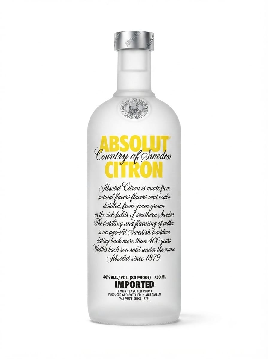 ABSOLUT CITRON 750ML