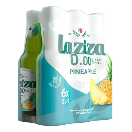 Laziza 330cl pineapple (5+1)