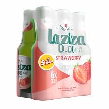 LAZIZA 33CL STRAWBERRY (5+1)